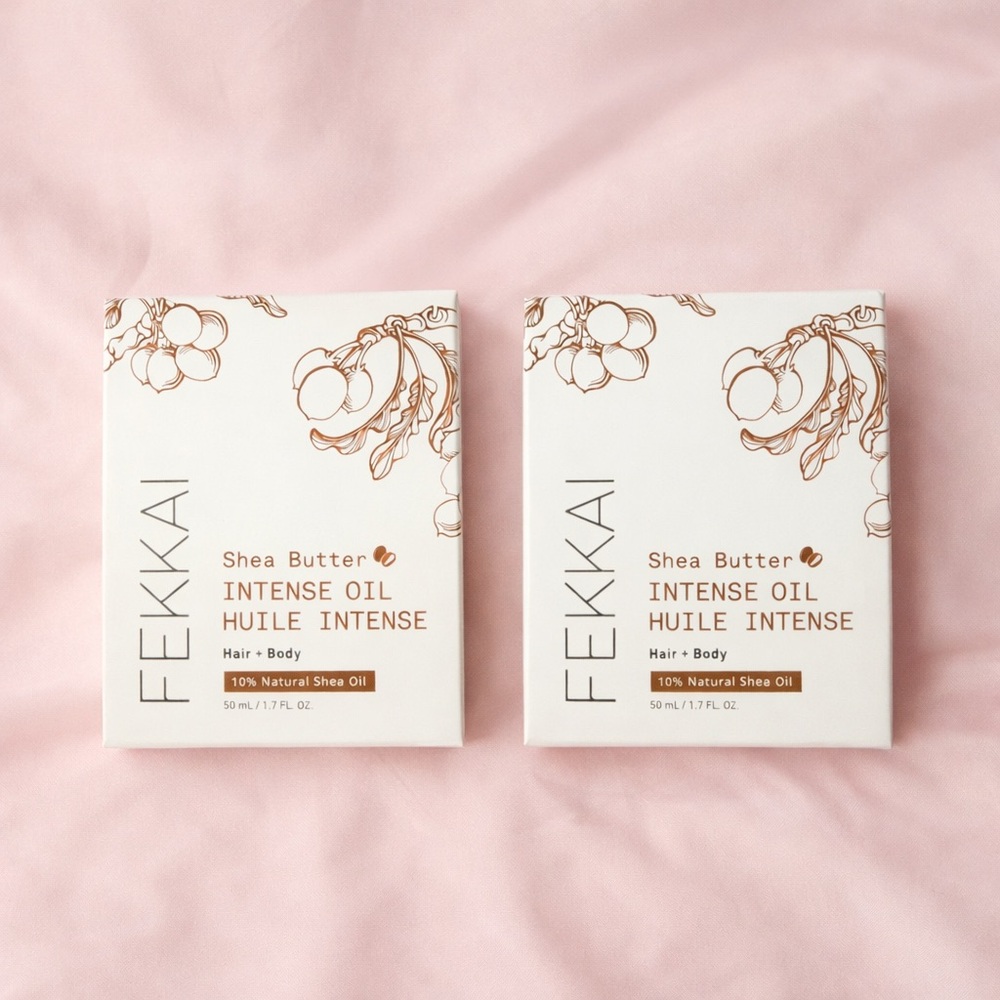 Fekkai Shea Butter Intense Oil 50ml Duo | Hair + Body Nourishing Oil Set